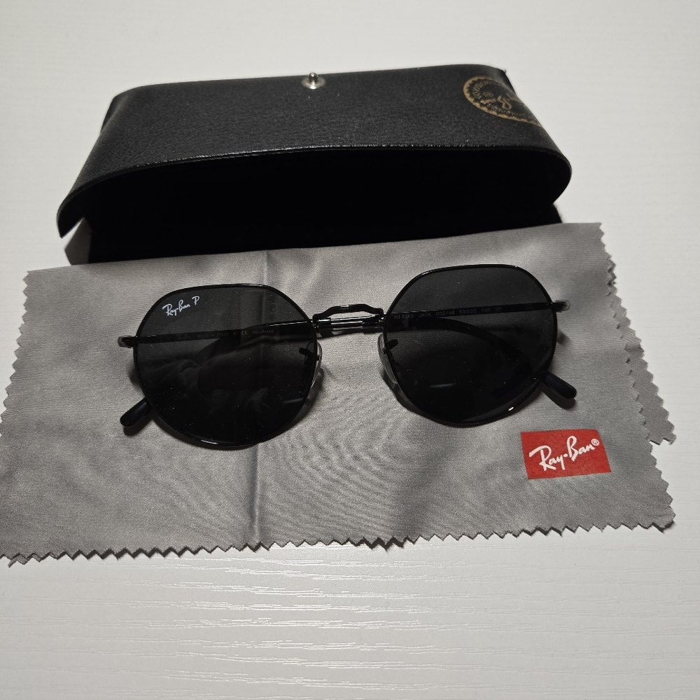 Ray-Ban Jack Sunglasses - Black